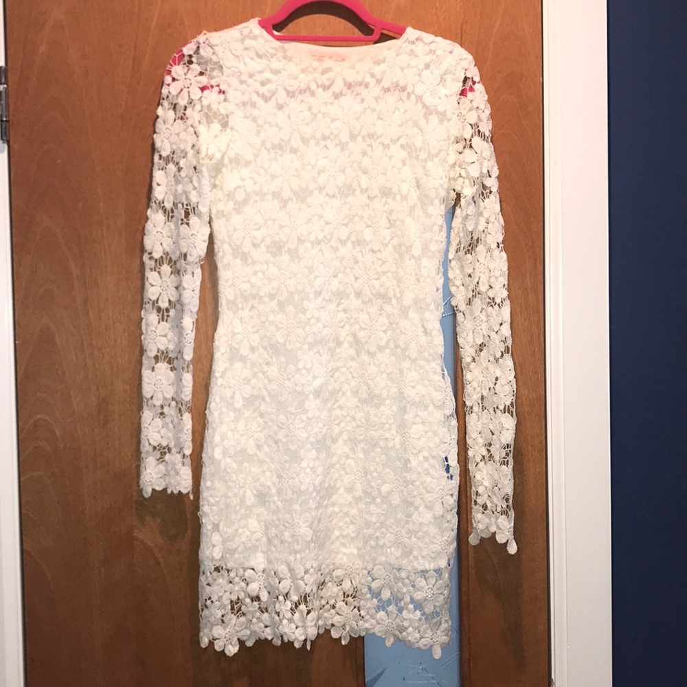 Floral lace dress